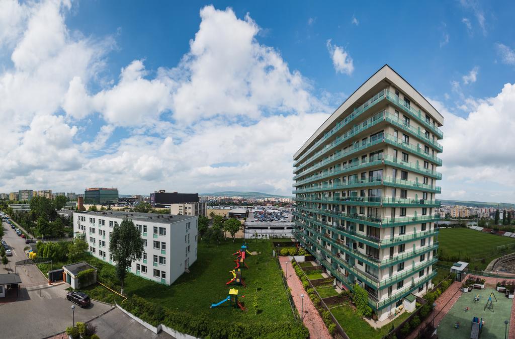 Zen Residential Apartments คลูจ-นาโปกา ภายนอก รูปภาพ